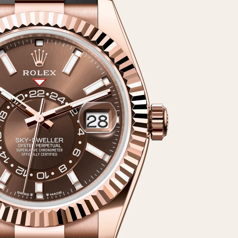 Rolex Sky-Dweller 18 ct Everose gold, M336235-0002